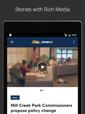 WFMJ – 21 News android App screenshot 2